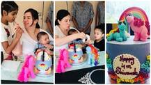 Actress Urvashi Sharma celebrates fourth-month birthday of baby boy Shivansh!