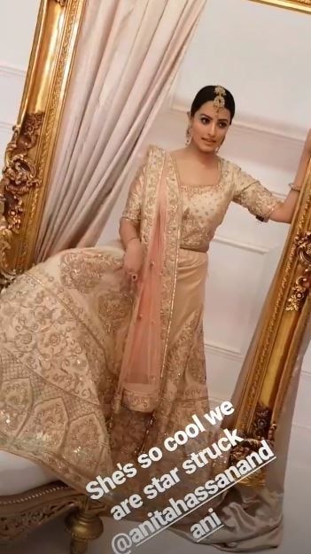 In Pics Yeh Hai Mohabbatein Actress Anita Hassanandani Turns Runaway Bride In London Check Out