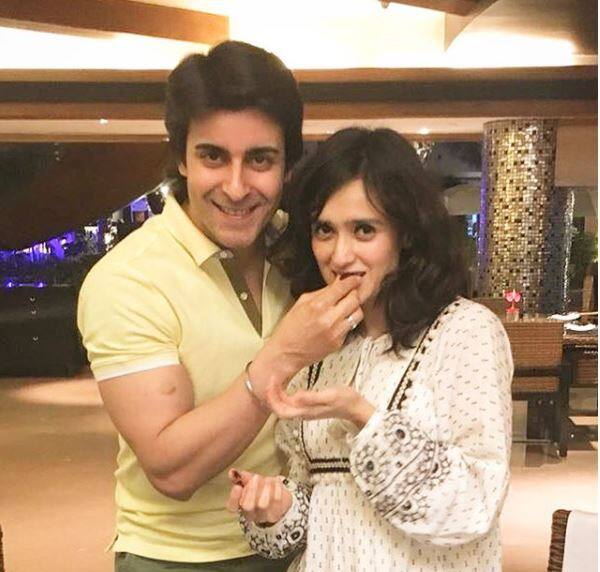 Here's a picture in which Pankuri is eating a piece of her birthday cake from Gautam's hand.(Photo: Instagram)