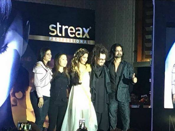 Hina was the showstopper for a hair product event. Image Courtesy - Instagram