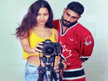 Shirtless Prateik Babbar with fiancee Sanya Sagar in a tiny bikini raising the heat on their Goa vacation!