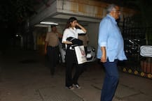 IN PICS: Boney Kapoor with daughters- Janhvi & Khushi visit Arjun Kapoor's residence for FAMILY DINNER!