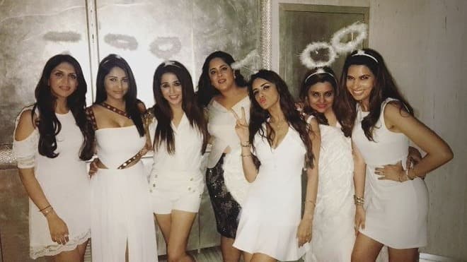 A grand bash was also organised for Gautam. The theme party was attended by the couple's friends. (Photo: Instagram)