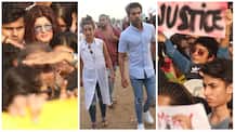 PICS: Twinkle Khanna, Rajkummar Rao & other celebs hit streets to seek justice for rape victims!