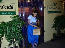 Is that a BABY BUMP? Shahid Kapoor's wife Mira Rajput spotted outside a cafe with her friend! INSIDE PICS