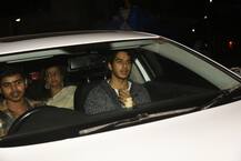 'Beyond The Clouds' screening: Ishaan Khatter joined by Janhvi Kapoor, her sister Khushi & Dad Boney!