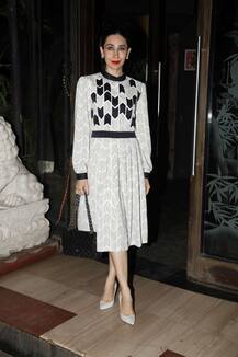 PICS: Karisma Kapoor's daughter Samaira makes a STYLISH appearance at Babita Kapoor's birthday dinner!