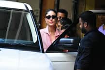 IN PICS: Kareena Kapoor's BABY SON Taimur Ali Khan visits maasi Karisma Kapoor's office with his yummy-mummy!