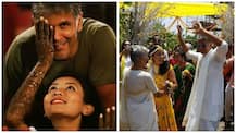 Milind Soman to MARRY girlfriend Ankita Konwar; check out pics from pre-wedding rituals!