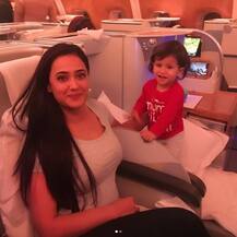 IN PICS: TV actress Shweta Tiwari spotted chilling with her BABY SON after coming back from LONDON!