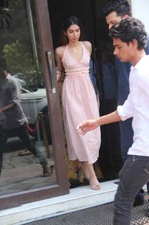 IN PICS: Late Sridevi's younger daughter Khushi Kapoor looks FRESH LIKE A DAISY on a Sunday lunch!