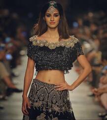 Disha Patani looks radiant in Manav Gangwani's couture at ICW 2017