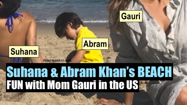 Bikini clad Suhana Khan soaks up the sun while Abram plays with sand on Malibu beach posing with Mom Gauri! Bikini clad Suhana Khan soaks up the sun while Abram plays with sand on Malibu beach posing with Mom Gauri!