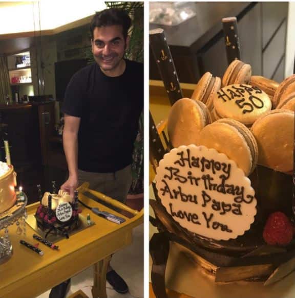 Salman Khan's brother Arbaaz Khan turned 50 on Friday. A grand birthday bash was organised for Arbaaz where the entire Khan family as well as various Bollywood celebs were present. (Photo: Instagram)