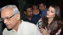 PICS: Aishwarya Rai immerses father Krishnaraj's ashes in Sangam, Back with Abhishek Bachchan and daughter Aaradhya!