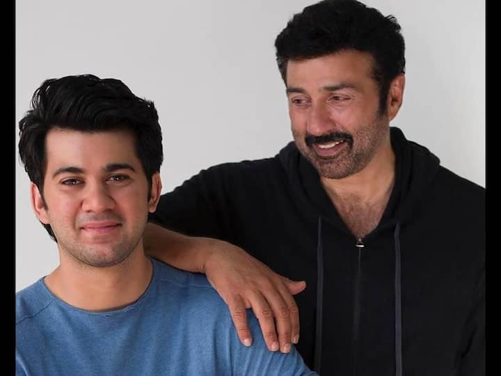 Sunny Deol's good looking son Karan Deol is making his Bollywood debut with 'Pal Pal Dil Ke Paas' which is directed by Sunny himself and they have already shot portions of it in Manali recently
