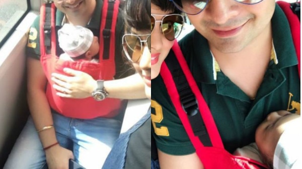 PICS: POPULAR TV couple Karan Mehra-Nisha Rawal pose with their NEWBORN SON!  PICS: POPULAR TV couple Karan Mehra-Nisha Rawal pose with their NEWBORN SON!