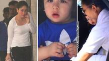 Taimur Ali Khan make regular playschool spotting but his one expression stuck on his face is stealing our hearts!