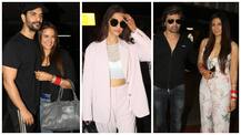 NEW BRIDES Sonam, Neha & Sonia back in the bay same night as they get snapped at Airport!