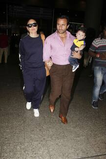 SEE PICS: Kareena Kapoor visits mom Babita Kapoor with son Taimur Ali Khan after returning back from family vacation!