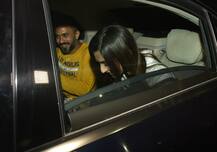 Newlyweds Sonam Kapoor & Anand Ahuja get snapped holding hands on a romantic dinner date!