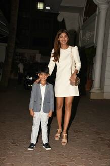 PICS: Shilpa Shetty looks STUNNING as she poses with son Viaan on his 6th birthday!