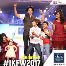 SEE PICS: POPULAR TV actor Karanvir Bohra's 10-month-old daughter walks the ramp at India Kids Fashion Week 2017!