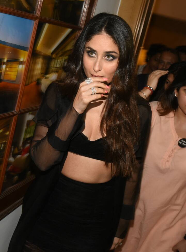 On being asked about how hubby Saif reacted after seeing her hot avatar in the song 'Tareefan', she blushed & said, “Actually, I don’t think I can say that in public.” (Photo: Manav Manglani))