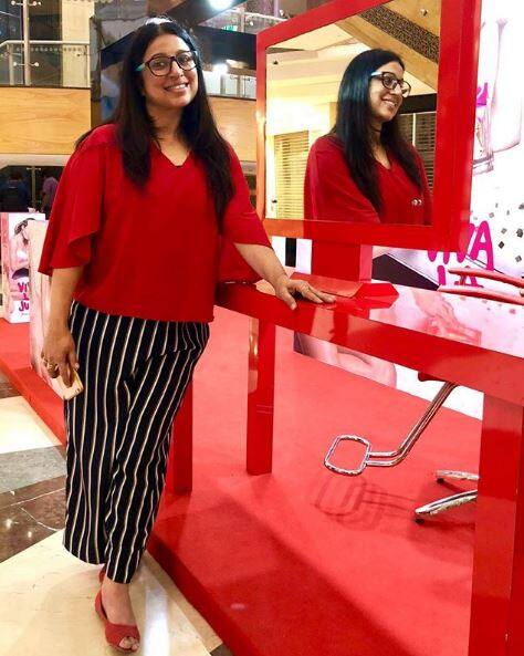 The beautiful Kanchan loves to pose for cameras and clicks pictures. Here are some more off-screen pictures of TV's cute 'saas' which she posted on her social media account. (Photo: Instagram)