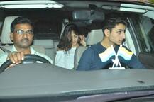 SEE PICS: Saif Ali Khan's daughter Sara Ali Khan looks every inch of a HOTTIE in white shorts and thigh high denim boots!