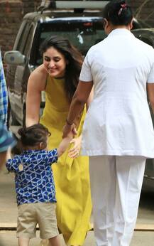 Baby Taimur surprises mommy Kareena Kapoor Khan during 'Veere Di Wedding'promotions!