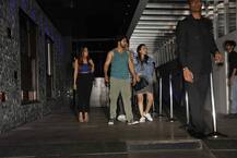 IN PICS: Varun Dhawan steps out for DINNER with his bhaiya-bhabhi & girlfriend Natasha Dalal!