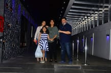 IN PICS: Rishi Kapoor-Neetu spotted post dinner with daughter Riddhima & granddaughter Samara!