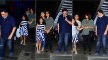 IN PICS: Rishi Kapoor-Neetu spotted post dinner with daughter Riddhima & granddaughter Samara!