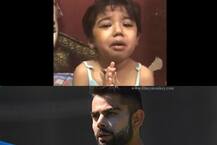 Singer Toshi slams Virat Kohli; Girl crying in the Viral Video is his 3 yr old niece Haya Khan!