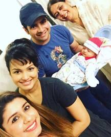 PICS: WOAH! TV couple Karan Mehra-Nisha Rawal's 2-month-old BABY BOY gets a verified account on Instagram!