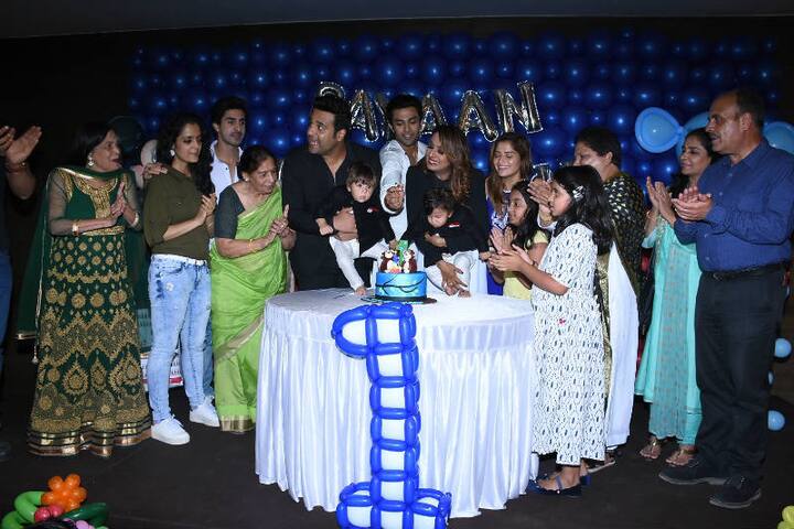  Many TV celebs were present for their twin boys' birthday party making it a star-studded affair, here are some inside pics from the party! 