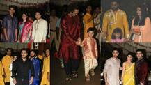 IN PICS: Aamir Khan's 5-year-old son Azad STEALS THE SHOW in a dhoti-kurta set at the Ambani's Ganesh Chaturthi bash!