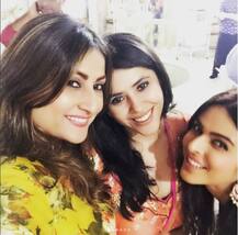 SEE PICS: Divyanka-Vivek, Karan-Ankita, Shabir-Kanchi & other TV CELEBS DAZZLE at Ekta Kapoor's star-studded Ganeshotsav!