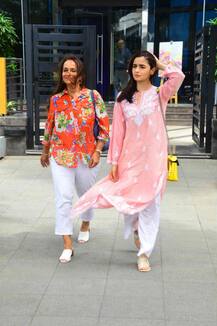 IN PICS: Alia Bhatt takes her mom Soni Razdan out for a lunch, after dining out with BF Ranbir Kapoor's family!