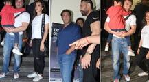 IN PICS: Sohail Khan carrying his sleepy son Yohan at brother Salman's 'Race 3' special screening will melt your hearts!