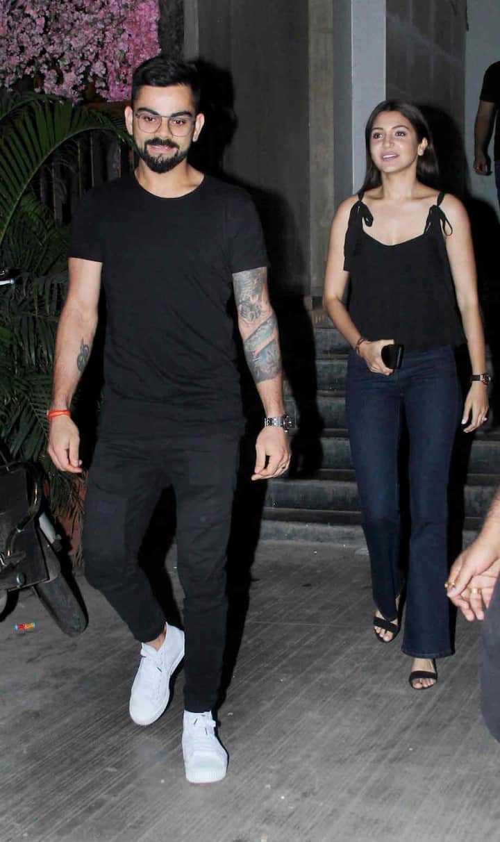 The stylish B-town couple looked lovely as they were seen twinning in black