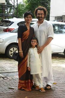 Aamir Khan celebrates Eid with family & friends; daughter Ira Khan looks GORGEOUS during celebration!