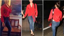 IN PICS: Alia Bhatt steps out for DINNER DATE looking ravishing in RED