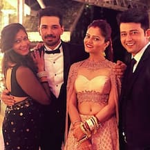Newlyweds Rubina Dilaik & Abhinav Shukla looks stunning together at their reception!