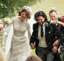 'Game of Thrones' couple Kit Harington & Rose Leslie get MARRIED in a romantic ceremony!