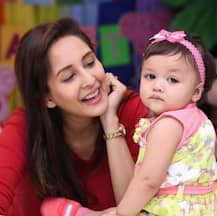 TV actress Chahatt Khanna's BABY GIRL turns one; Here are all PICS from the FIRST BIRTHDAY BASH!