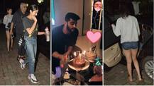 IN PICS: Janhvi-Khushi along with dad Boney Kapoor celebrate their Arjun bhaiya's birthday in style!