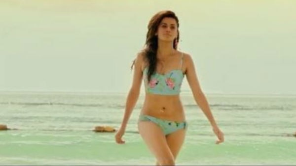 Taapsee Pannu defends bikini post with a punch Taapsee Pannu defends bikini post with a punch