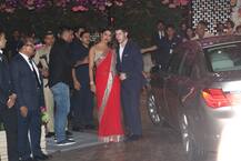 Priyanka Chopra & Nick Jonas enter together at Akash-Shloka pre-engagement bash!